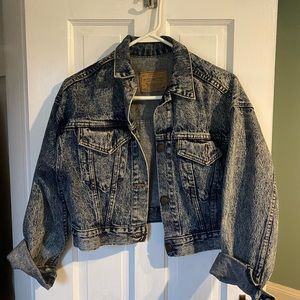 Acid Washed Levi’s Jean Jacket